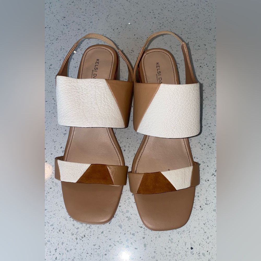 Kelsi Dagger Strappy Sandal with Block Heel